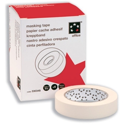 5 Star Masking Tape 25mm x 50m [Pack 6]